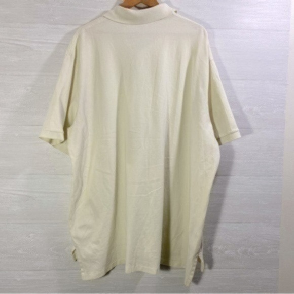 Polo Ralph Lauren Big And Tall Polo T-shirt Color Off-White 
Size 3XB - Picture 4 of 7